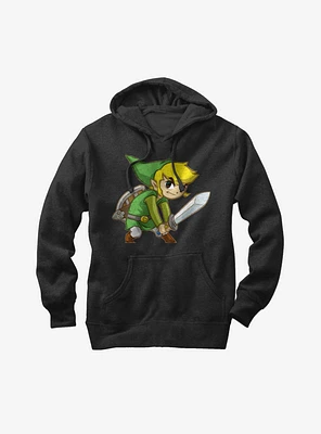 Nintendo Legend of Zelda Spirit Tracks Link Hoodie