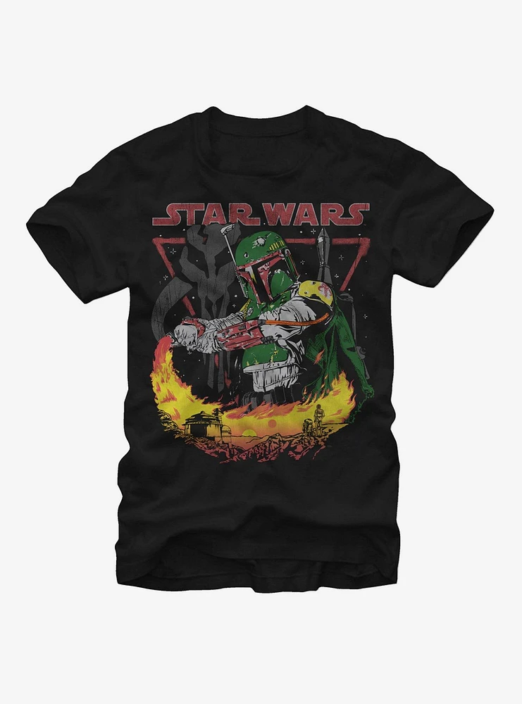 Star Wars Boba Fett Tatooine T-Shirt