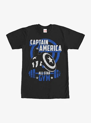 Marvel Captain America All Star Gym T-Shirt