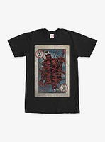 Marvel Carnage Playing Card T-Shirt