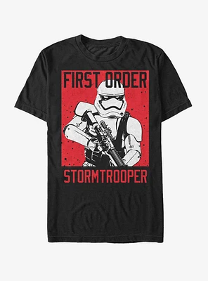 Star Wars First Order Stormtrooper Poster T-Shirt