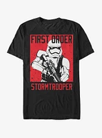 Star Wars First Order Stormtrooper Poster T-Shirt