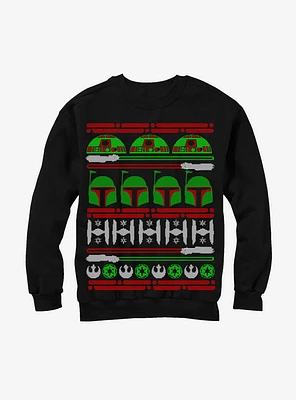 Star Wars Boba Fett Ugly Christmas Sweater Sweatshirt