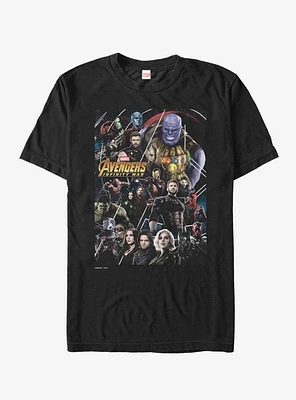 Marvel Avengers: Infinity War Character View T-Shirt