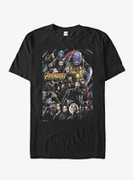 Marvel Avengers: Infinity War Character View T-Shirt