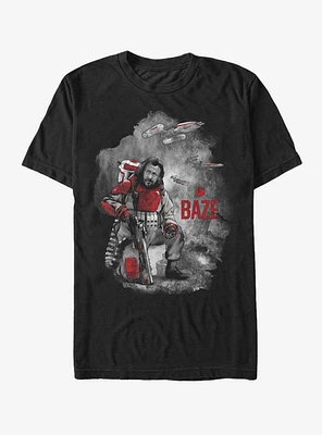 Star Wars Baze Repeater Cannon T-Shirt