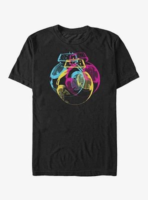 Star Wars BB-9E Retro Pop T-Shirt