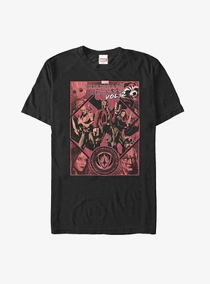 Marvel Guardians of the Galaxy Vol. 2 Poster  T-Shirt