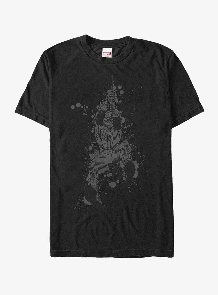 Marvel Spider-Man Paint Splatter Swing T-Shirt