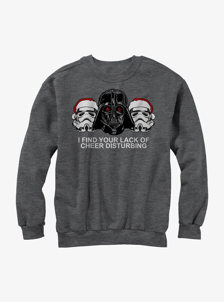 Star Wars Christmas Empire Lack of Cheer Girls Sweatshirt