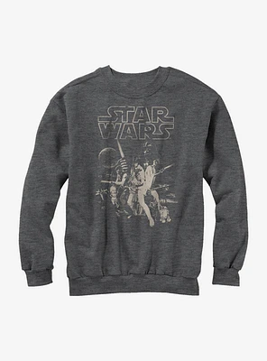 Star Wars Classic Poster Sweatshirt