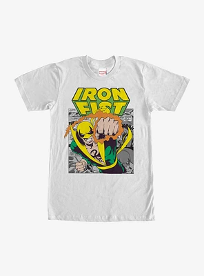 Marvel Classic Iron Fist Punch T-Shirt