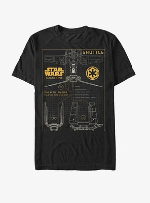 Star Wars Galactic Empire Cargo Transport T-Shirt