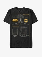 Star Wars Galactic Empire Cargo Transport T-Shirt