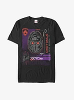 Marvel Guardians of Galaxy Vol. 2 Star-Lord Code  T-Shirt