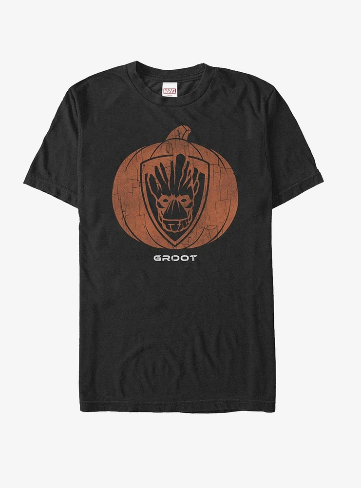 Marvel Guardians of the Galaxy Halloween Groot Pumpkin T-Shirt