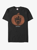 Marvel Guardians of the Galaxy Halloween Groot Pumpkin T-Shirt