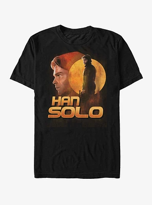 Star Wars Han Dusty Sunset T-Shirt