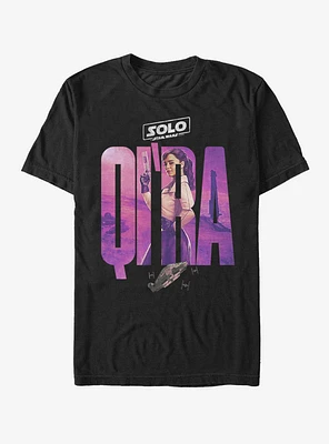 Star Wars Solo A Story Qi'ra Movie Poster T-Shirt