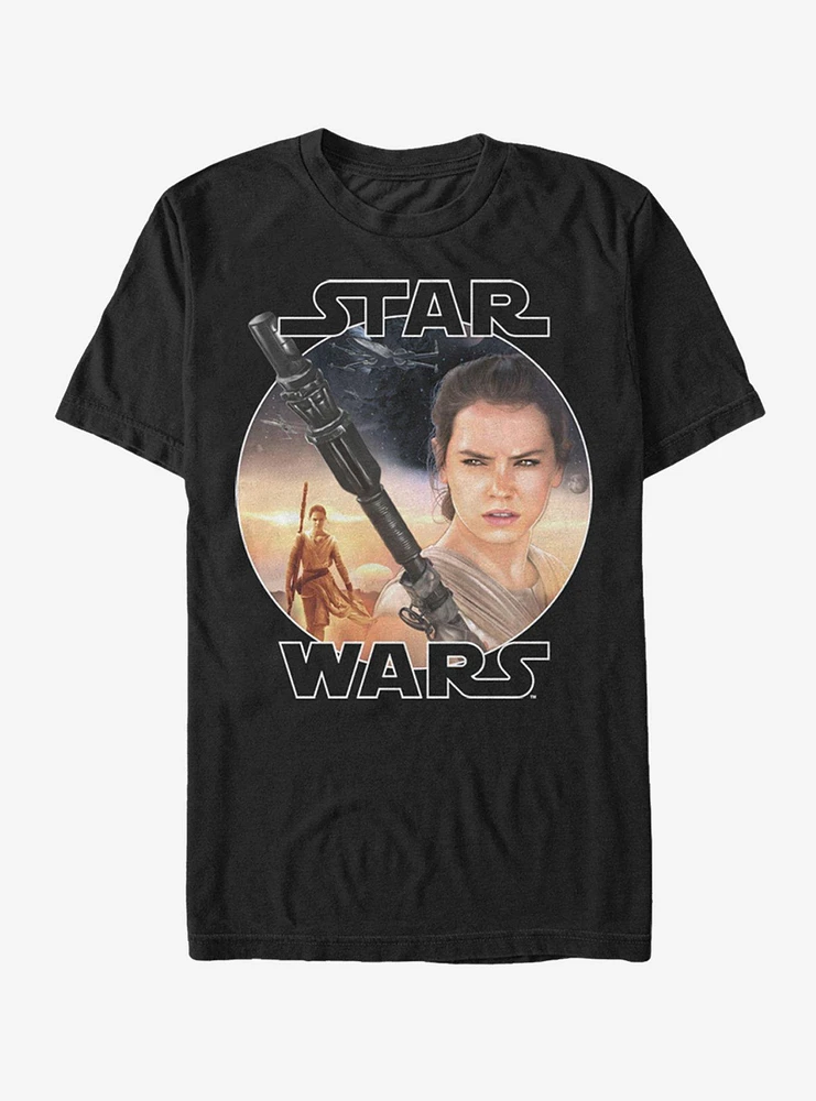 Star Wars Rey Jakku T-Shirt