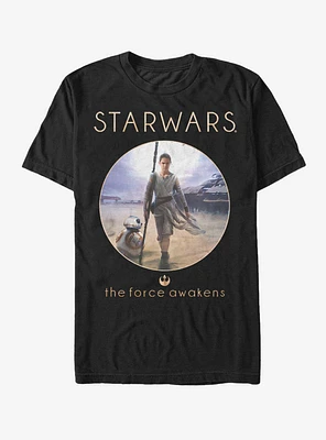 Star Wars Rey and BB-8 Adventure T-Shirt