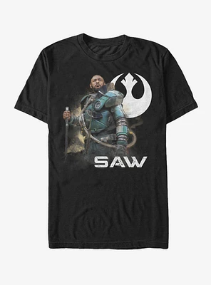 Star Wars Saw Gerrera Pose T-Shirt