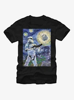 Star Wars Stormtrooper Starry Night T-Shirt