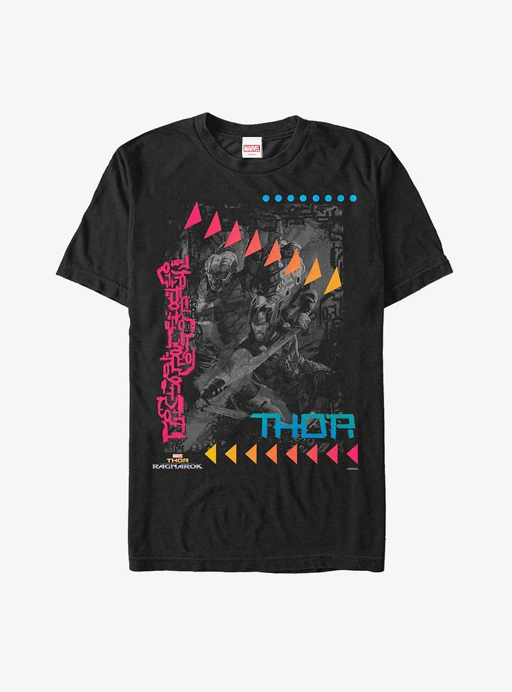 Marvel Thor: Ragnarok Hulk Retro Grayscale T-Shirt