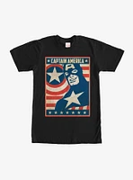 Marvel Captain America Poster T-Shirt