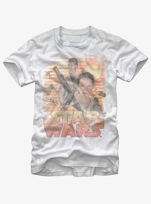 Star Wars Classic Rey and Finn T-Shirt