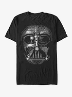 Star Wars Darth Vader Pixel Face T-Shirt