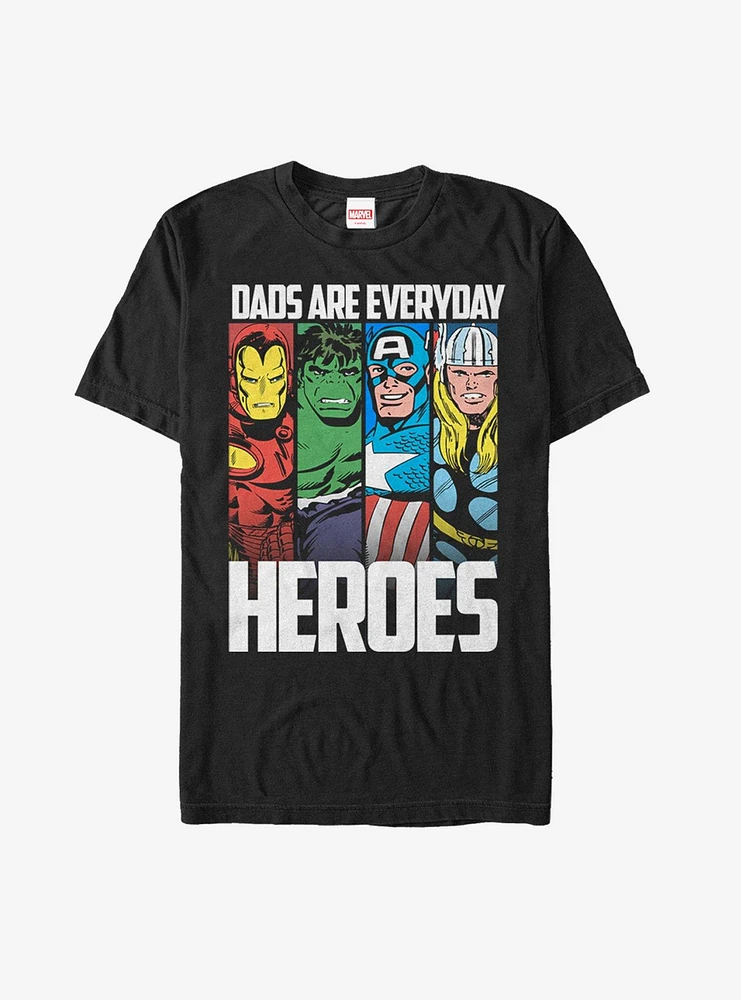 Marvel Father's Day Avengers Everyday Heroes T-Shirt