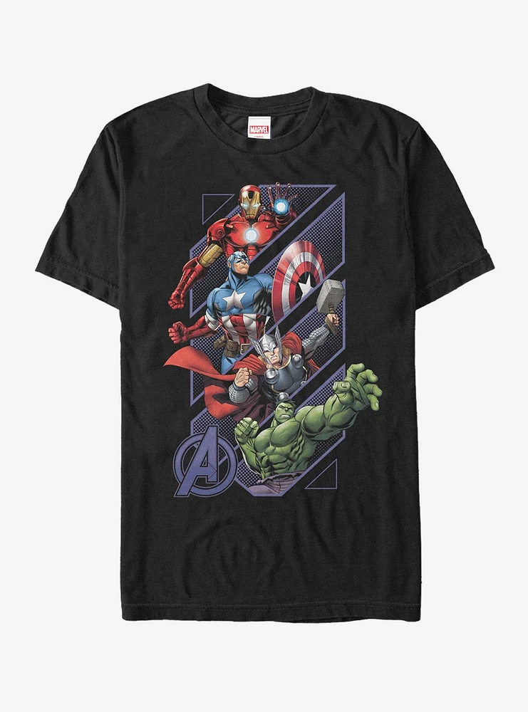 Marvel Four Avengers T-Shirt