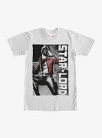 Marvel Guardians of the Galaxy Star Lord Spray Paint Print T-Shirt