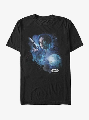 Star Wars Jyn Death Pyramid T-Shirt