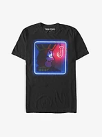 Twin Peaks One Eyed Jacks Neon Sign Print T-Shirt