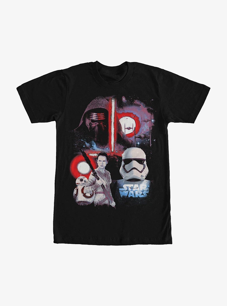 Star Wars Rey and the First Order T-Shirt