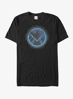 Marvel S.H.I.E.L.D Logistics Logo T-Shirt