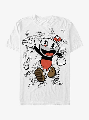 Cuphead Sketch Parade T-Shirt