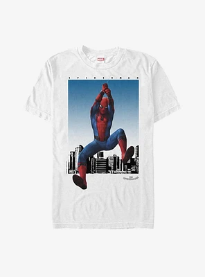 Marvel Spider-Man Homecoming Cityscape T-Shirt