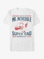 Disney Pixar The Incredibles Super Dad Metroville T-Shirt