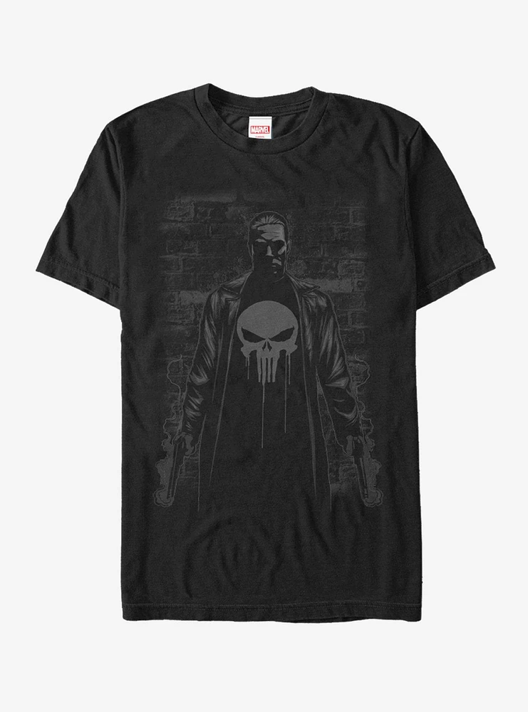 Marvel The Punisher Smoking Guns T-Shirt