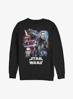 Star Wars: The Last Jedi Character Black Sweatshirt