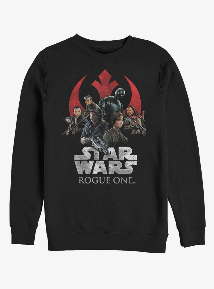 Star Wars Rebellion Groupshot Logo Sweatshirt