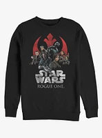 Star Wars Rebellion Groupshot Logo Sweatshirt