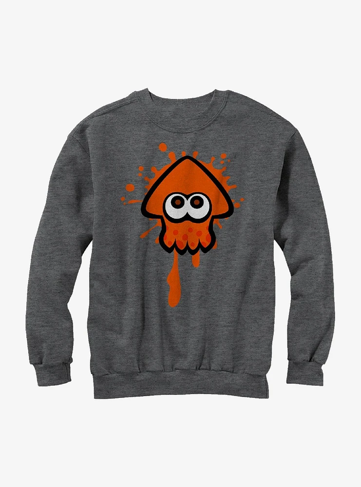 Nintendo Splatoon Orange Inkling Squid Sweatshirt