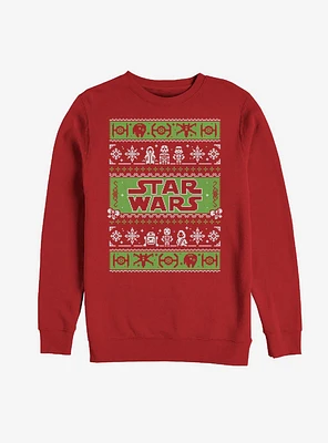 Star Wars Ugly Christmas Sweater Come to the Merry Side Sweatshirt
