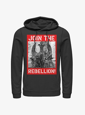 Star Wars Join the Rebellion Poster Hoodie