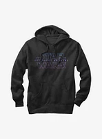 Star Wars Episode VII The Force Awakens Starry Logo Hoodie