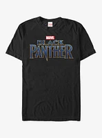 Marvel Black Panther 2018 Text Logo T-Shirt